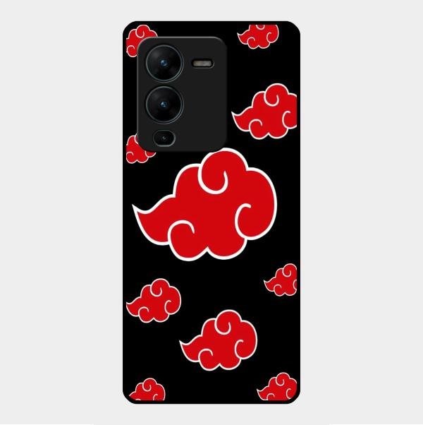 Red Cloud Mobile Glass Phone Case For Vivo V25 Pro 5G