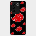 Red Cloud Mobile Glass Phone Case For Vivo V27 5G