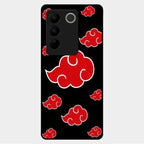 Red Cloud Mobile Glass Phone Case For Vivo V27 5G