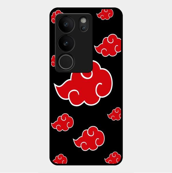 Red Cloud Mobile Glass Phone Case For Vivo V29 5G
