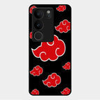 Red Cloud Mobile Glass Phone Case For Vivo V29 Pro 5G