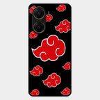 Red Cloud Mobile Glass Phone Case For Vivo V29E 5G