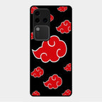 Red Cloud Mobile Glass Phone Case For Vivo V30 Pro 5G