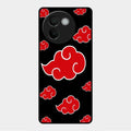 Red Cloud Mobile Glass Phone Case For Vivo V30E 5G