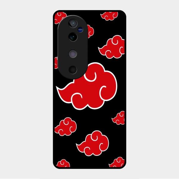 Red Cloud Mobile Glass Phone Case For Vivo V40 5G