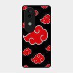 Red Cloud Mobile Glass Phone Case For Vivo V40E 5G