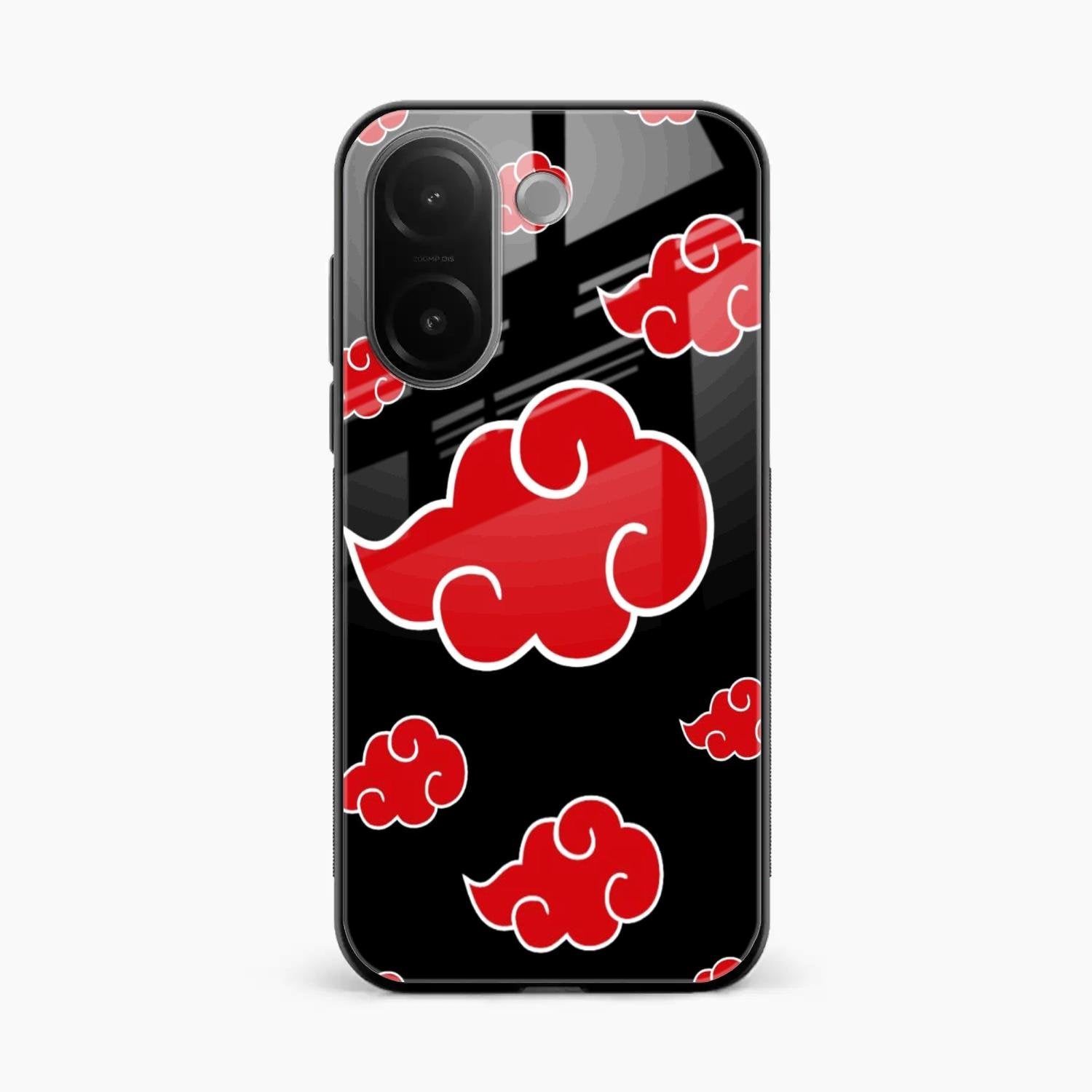 Red Cloud Mobile Glass Phone Case For Vivo V60e 5G