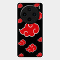 Red Cloud Mobile Glass Phone Case For Vivo X100 5G