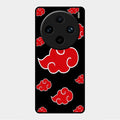 Red Cloud Mobile Glass Phone Case For Vivo X100 Pro 5G