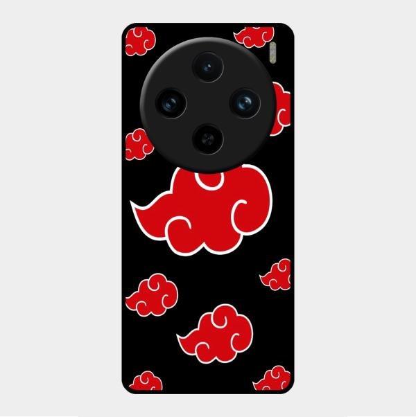 Red Cloud Mobile Glass Phone Case For Vivo X100 Pro 5G