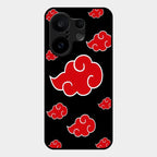 Red Cloud Mobile Glass Phone Case For Vivo X200 Fe 5G