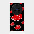 Red Cloud Mobile Glass Phone Case For Vivo X200 Pro 5G