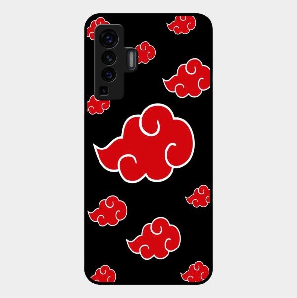Red Cloud Mobile Glass Phone Case For Vivo X50 5G