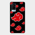 Red Cloud Mobile Glass Phone Case For Vivo X60 5G