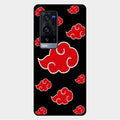 Red Cloud Mobile Glass Phone Case For Vivo X60 Pro Plus 5G