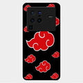 Red Cloud Mobile Glass Phone Case For Vivo X80 Pro 5G