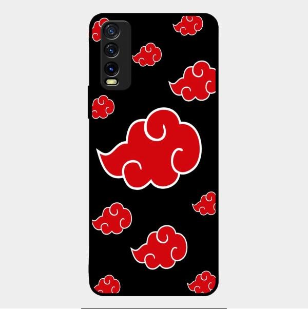 Red Cloud Mobile Glass Phone Case For Vivo Y12G