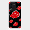 Red Cloud Mobile Glass Phone Case For Vivo Y200 5G