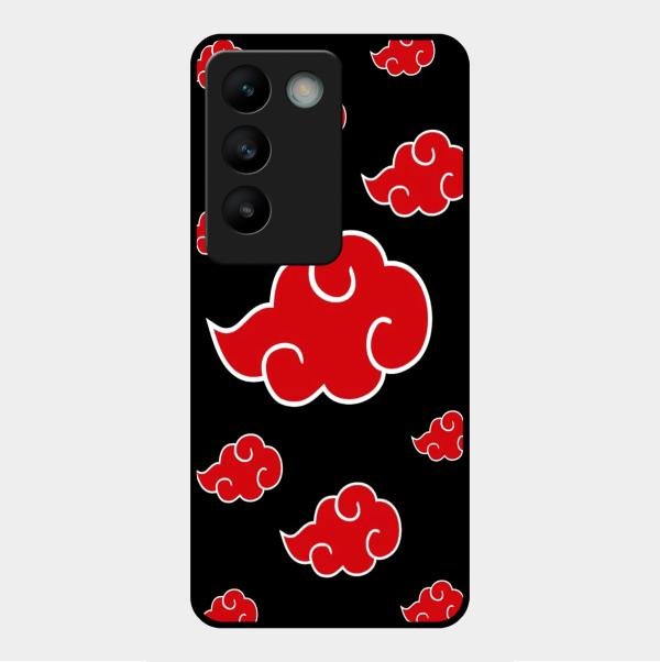 Red Cloud Mobile Glass Phone Case For Vivo Y200E 5G