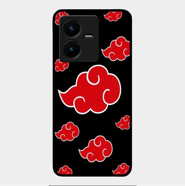 Red Cloud Mobile Glass Phone Case For Vivo Y22