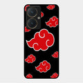 Red Cloud Mobile Glass Phone Case For Vivo Y27