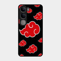Red Cloud Mobile Glass Phone Case For Vivo Y300 5G