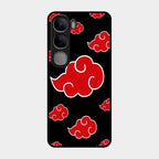 Red Cloud Mobile Glass Phone Case For Vivo Y300 5G