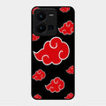 Red Cloud Mobile Glass Phone Case For Vivo Y35