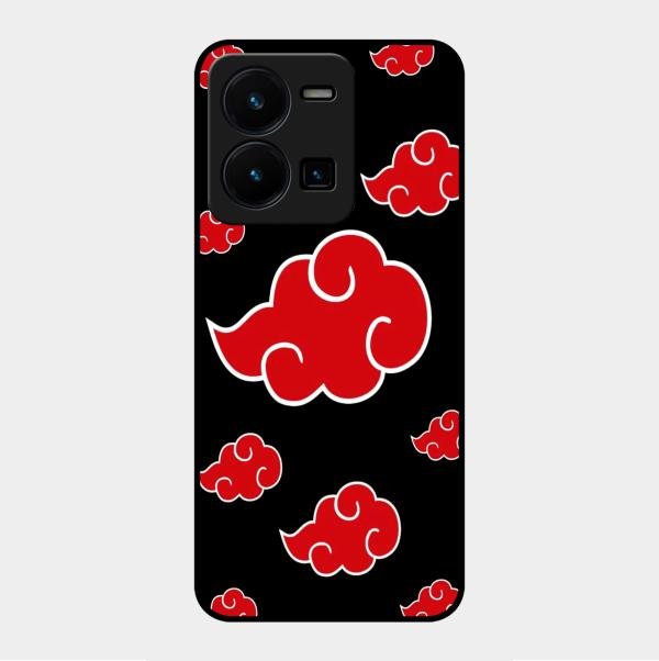 Red Cloud Mobile Glass Phone Case For Vivo Y35