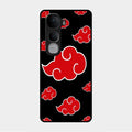 Red Cloud Mobile Glass Phone Case For Vivo Y400 Pro 5G