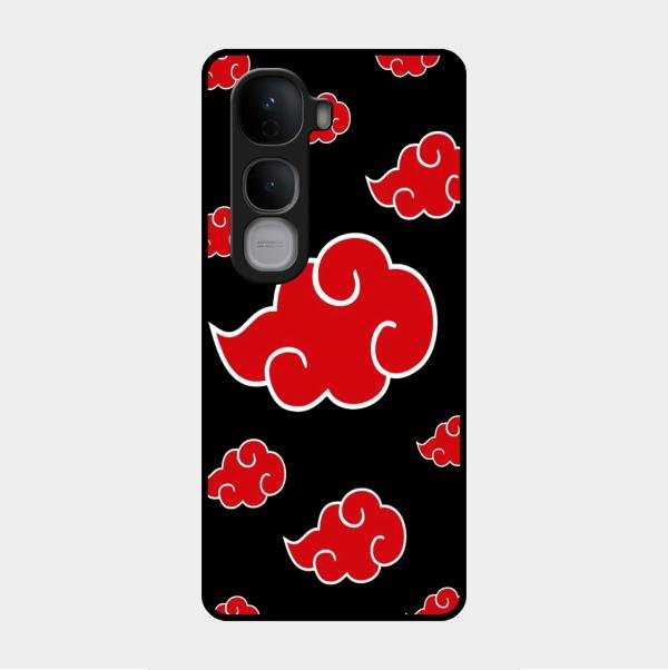 Red Cloud Mobile Glass Phone Case For Vivo Y400 Pro 5G
