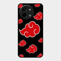 Red Cloud Mobile Glass Phone Case For Vivo Y58 5G