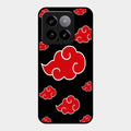 Red Cloud Mobile Glass Phone Case For Xiaomi 14 5G