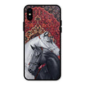 Regal Stallion Tapestry Glass Case For iPhone