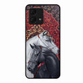 Regal Stallion Tapestry Glass Case For Motorola