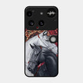 Regal Stallion Tapestry Glass Case For Nothing