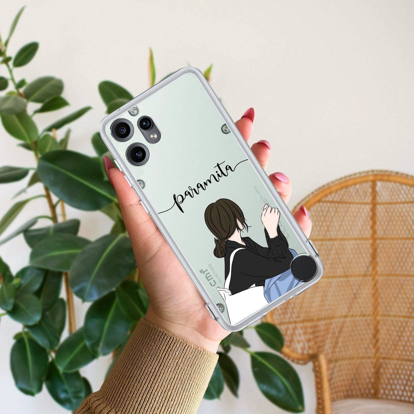 Relax Mood Customize Transparent Silicon Case For Nothing
