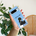 Relax Mood Customize Transparent Silicon Case For Google Pixel 8 Pro 5G
