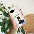 Relax Mood Customize Transparent Silicon Case For Google Pixel 10a 5G