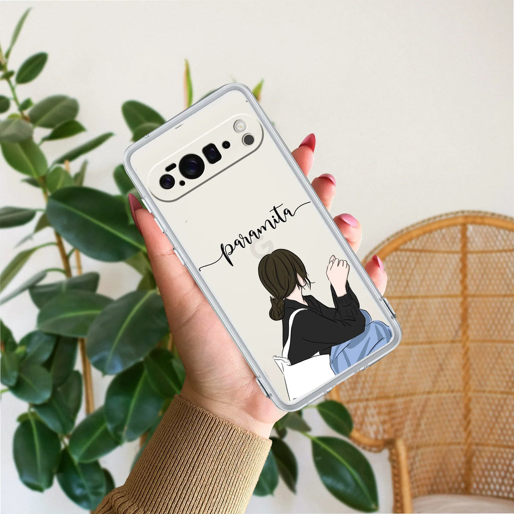 Relax Mood Customize Transparent Silicon Case For Google Pixel 10 Pro XL
