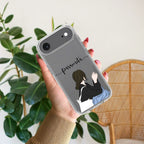 Relax Mood Customize Transparent Silicon Case For iPhone 12 Mini