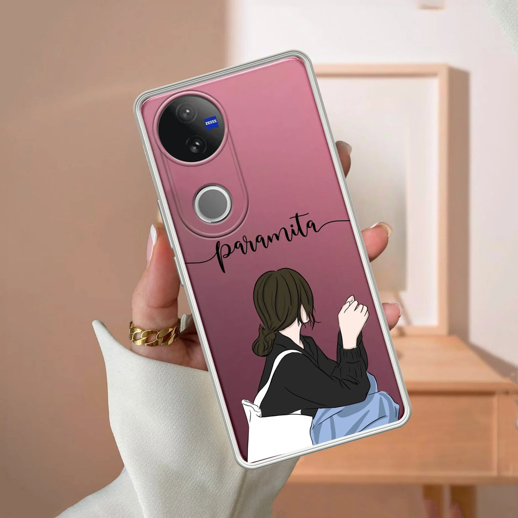 Relax Mood Customize Transparent Silicon Case For iQOO Z10R 5G
