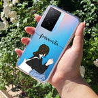 Relax Mood Customize Transparent Silicon Case For iQOO Z7s 5G