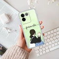 Relax Mood Customize Transparent Silicon Case For iQOO Z7 Pro 5G