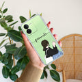 Relax Mood Customize Transparent Silicon Case For iQOO Z9 5G