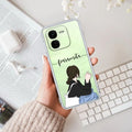 Relax Mood Customize Transparent Silicon Case For iQOO Z9x 5G
