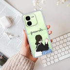 Relax Mood Customize Transparent Silicon Case For iQOO Z9x 5G
