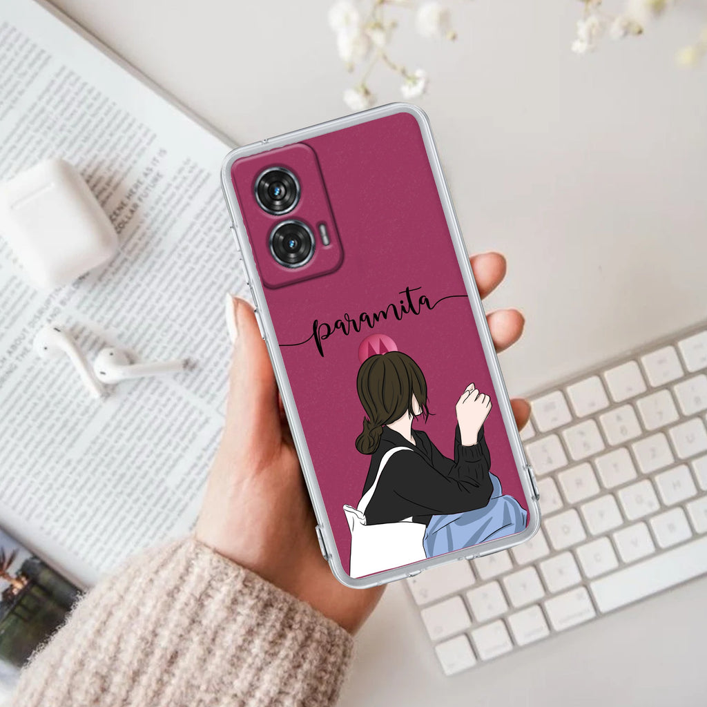Relax Mood Customize Anti Yellow Case For Motorola G96 5G