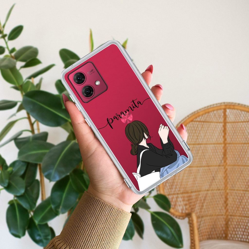 Relax Mood Customize Anti Yellow Case For Motorola G84 5G