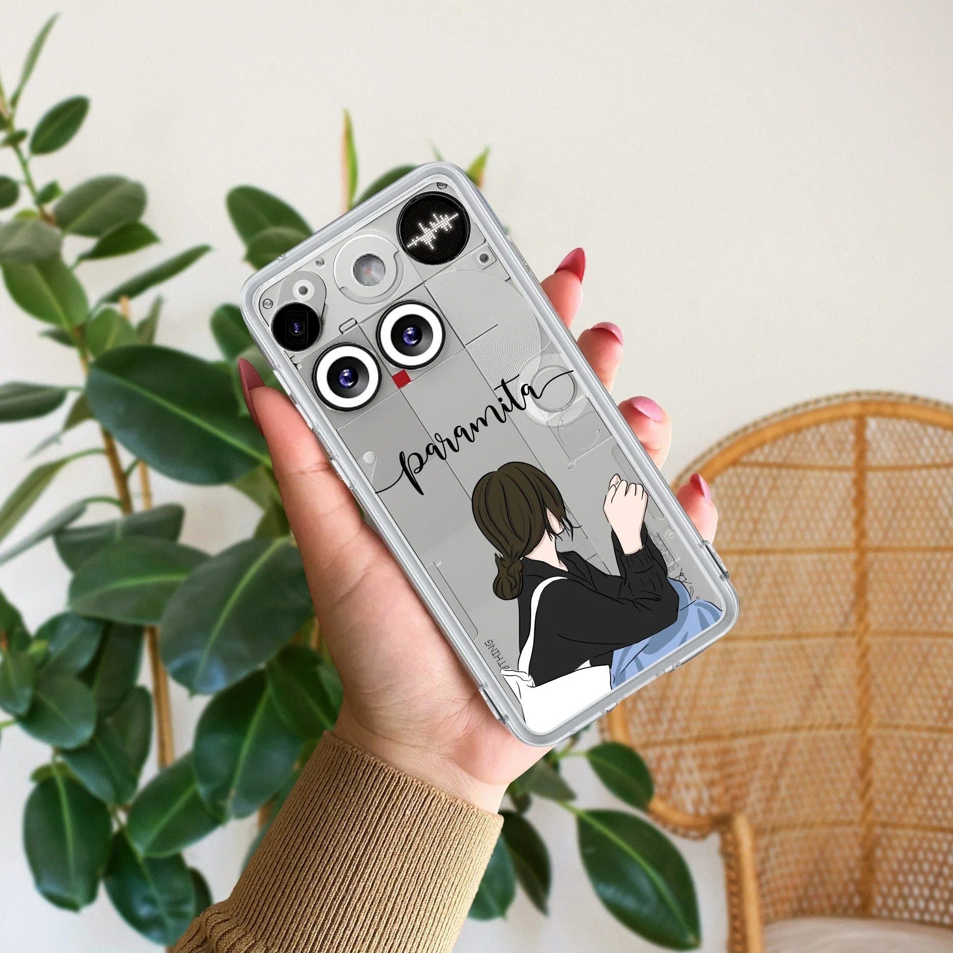 Relax Mood Customize Transparent Silicon Case For Nothing - ShopOnCliQ